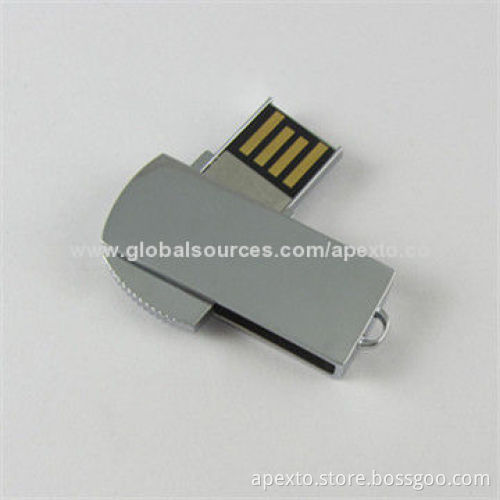 Promotional Mini USB Flash Drive, 16GB Storage Capacity, Supports Password Protection and Bootable